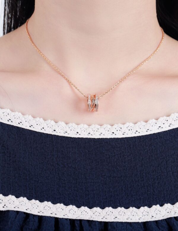 Ultimate Quality Bvlgari B.zero1 Diamond Necklace - Image 10