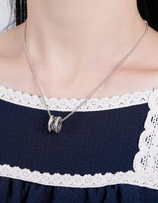 Ultimate Quality Bvlgari B.zero1 Diamond Necklace - Image 9