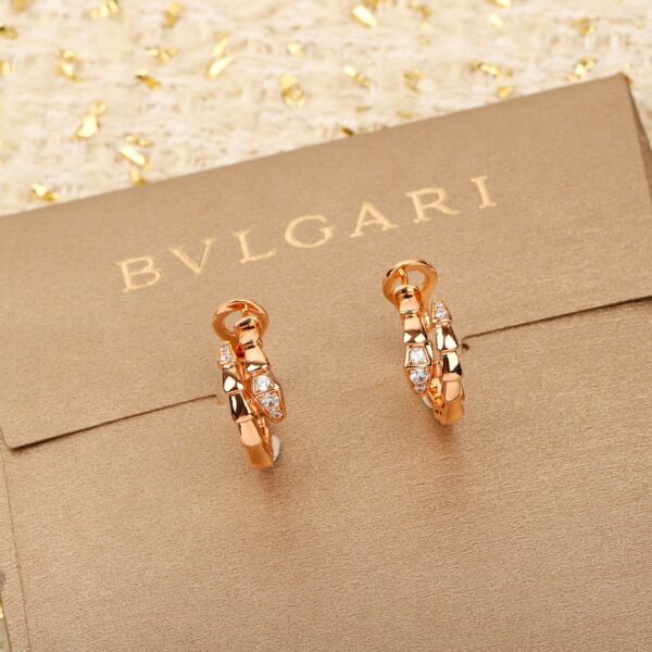 Bvlgari SERPENTI VIPER Snake Earrings - Image 2