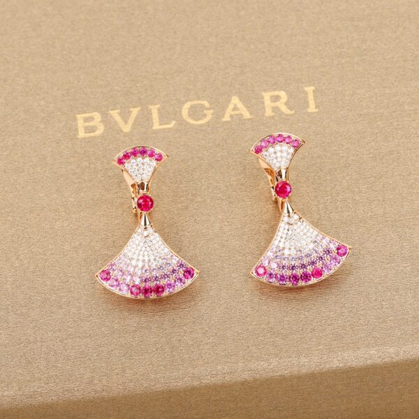 Bvlgari DIVAS' DREAM Full Diamond Earrings - Image 3