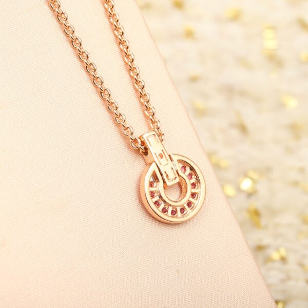 Bvlgari Series Hollow Necklace - Modern Elegance - Image 2