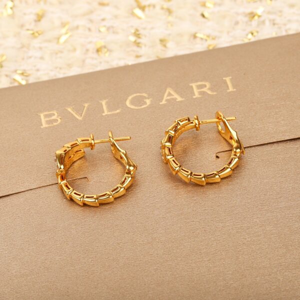 Bvlgari SERPENTI VIPER Snake Earrings - Image 4