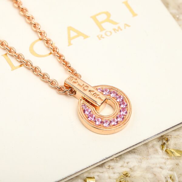 Bvlgari Series Hollow Necklace - Modern Elegance - Image 6
