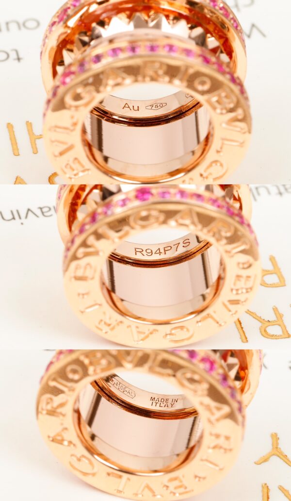 Bvlgari B.zero1 Rock Rivet Ruby Necklace - Image 4
