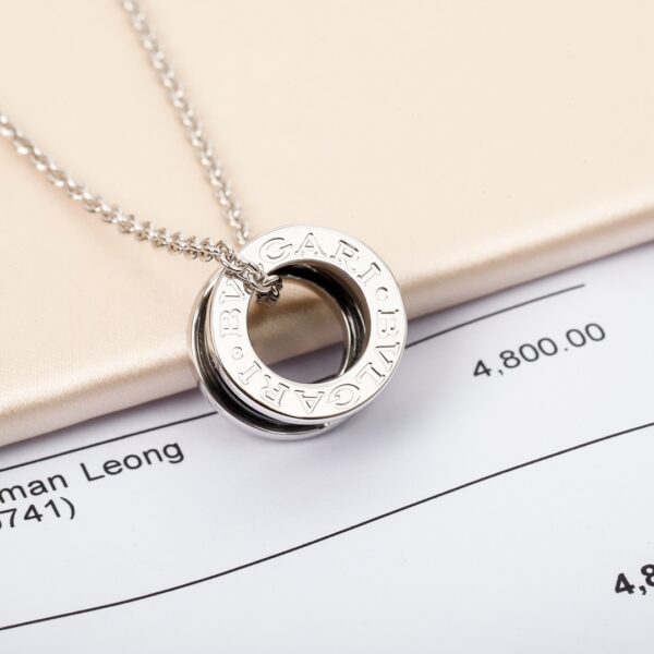 925 Silver Bvlgari Save the Children necklace - Image 2