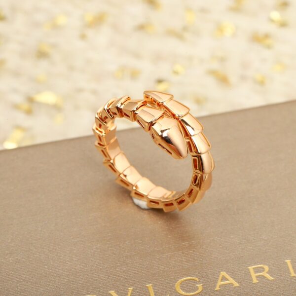 BVLGARI Serpenti Glossy Ring - Image 4