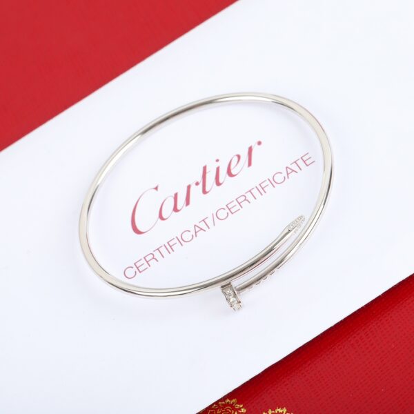 Classic Diamond Nail Bracelet - Narrow Elastic Version - Image 5