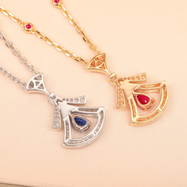 Bvlgari Diva's Dream Colorful Gemstone Necklace - Image 5