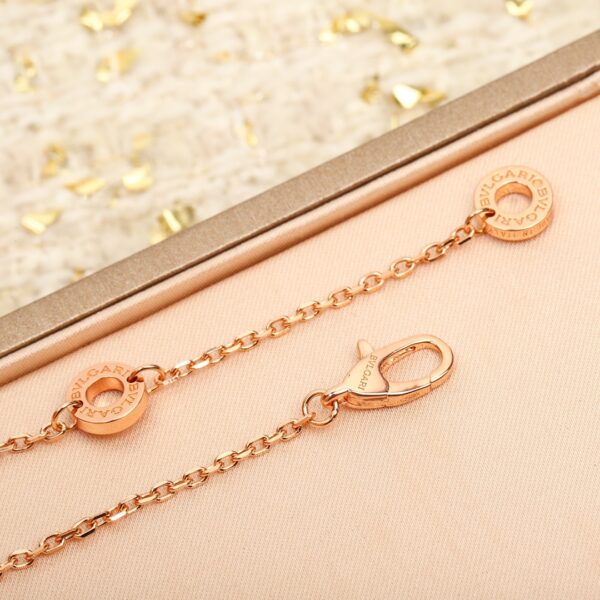 Bvlgari-Inspired Snake Bone Ruby Necklace - Image 6