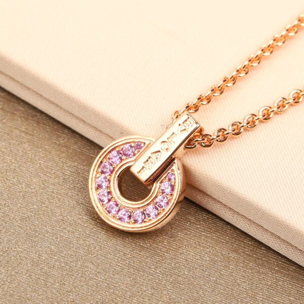 Bvlgari Series Hollow Necklace - Modern Elegance - Image 4