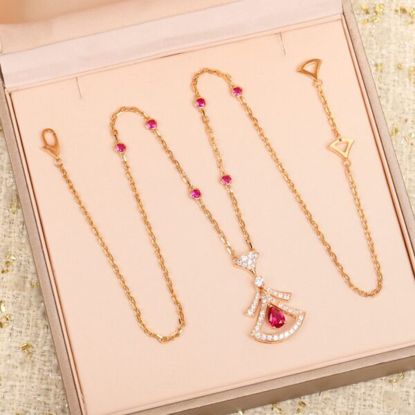 Bvlgari Diva's Dream Colorful Gemstone Necklace - Image 2