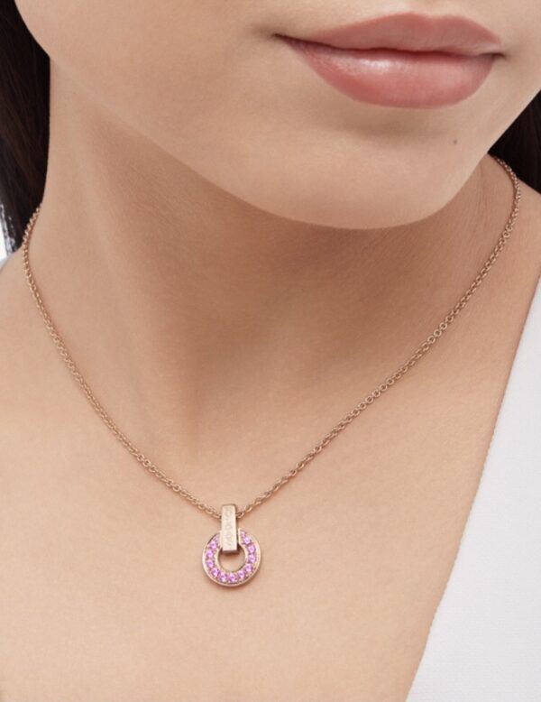 Bvlgari Series Hollow Necklace - Modern Elegance - Image 3