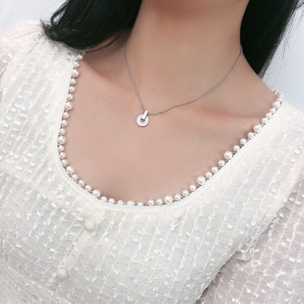 Bvlgari Series Hollow Necklace - Modern Elegance - Image 9