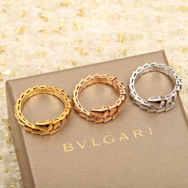 BVLGARI Serpenti Glossy Ring - Image 2