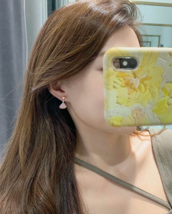 Bvlgari DIVAS' DREAM Pink Opal Earrings - Image 7