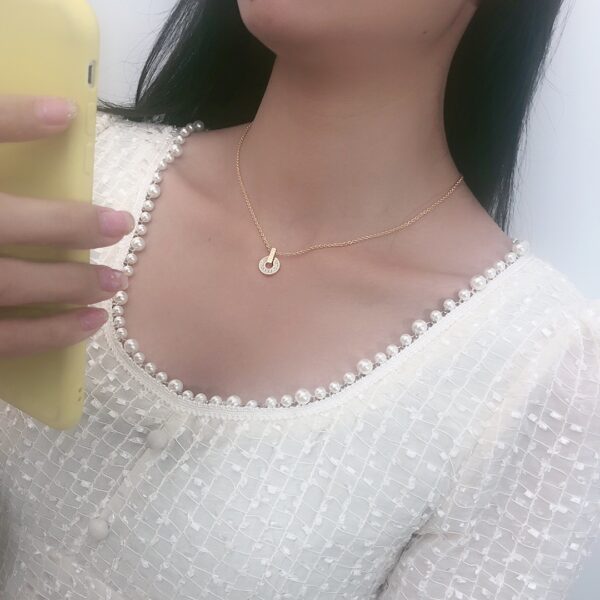 Bvlgari Series Hollow Necklace - Modern Elegance - Image 8