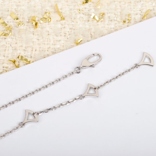 Diva's Dream Large Diamond Necklace with Gradient Gemstones - Image 6