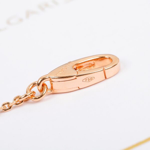 Diva's Dream Small Fan Full Diamond Necklace - Image 7