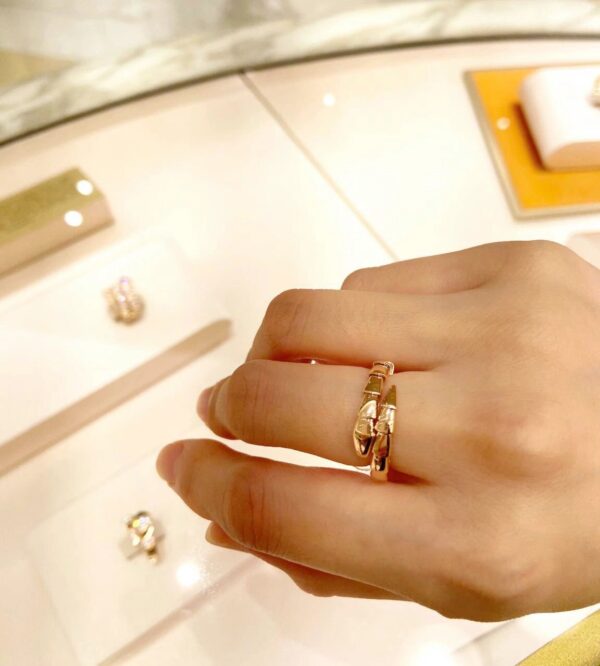 BVLGARI Serpenti Glossy Ring - Image 7