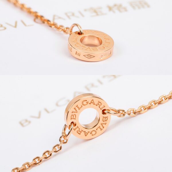 Diva's Dream Small Fan Full Diamond Necklace - Image 6
